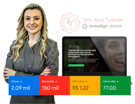 Logo Dra. Ana Tuleski — cliente Grovio Ads